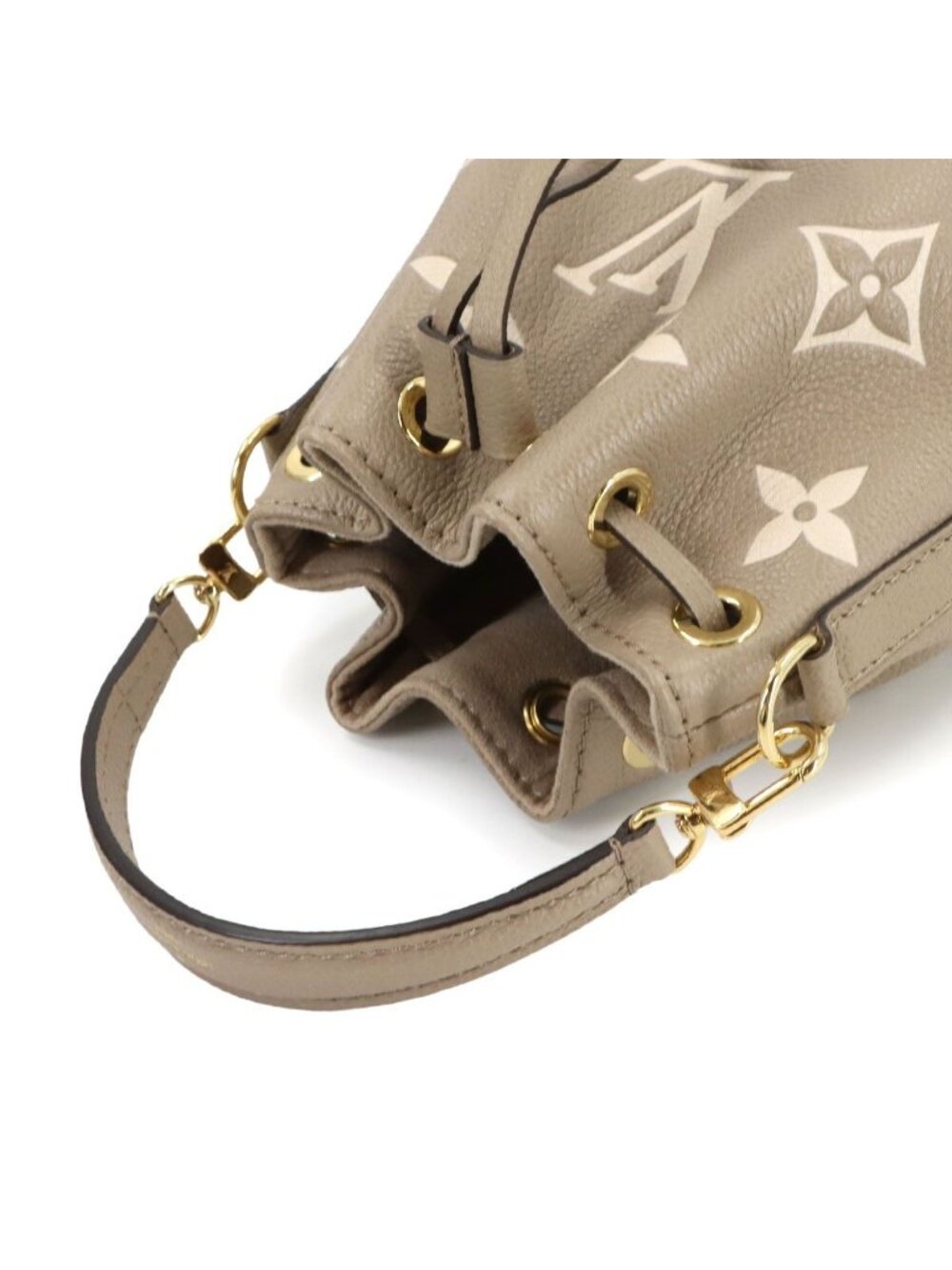 ★SOLD★ Louis Vuitton Monogram Empreinte Nano Noe 2-Way Bag - Picture 5 of 10
